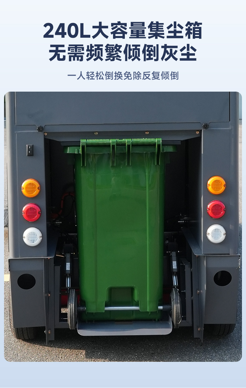 大犀SE-SD19封闭驾驶式清扫车公园车间扫地机(图9)
